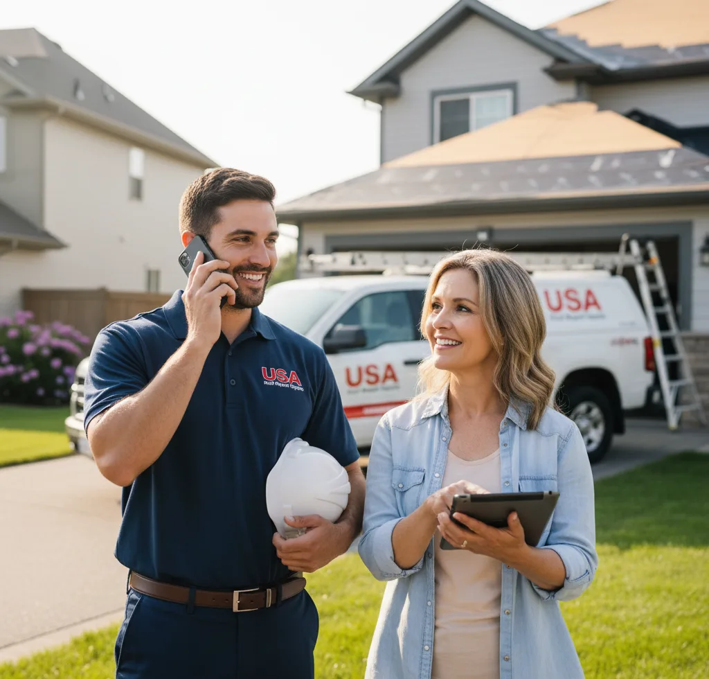 USA Roof Repair Experts customer support in Belfair